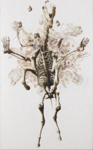 Pale rider,Death,195x120cm,oil on canvas.